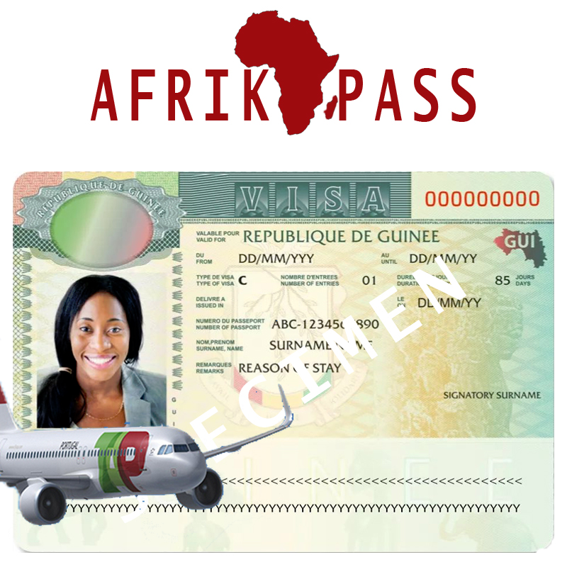 Afrikapass Visum Visa E-Visa für Guinea in Essen Deutschland